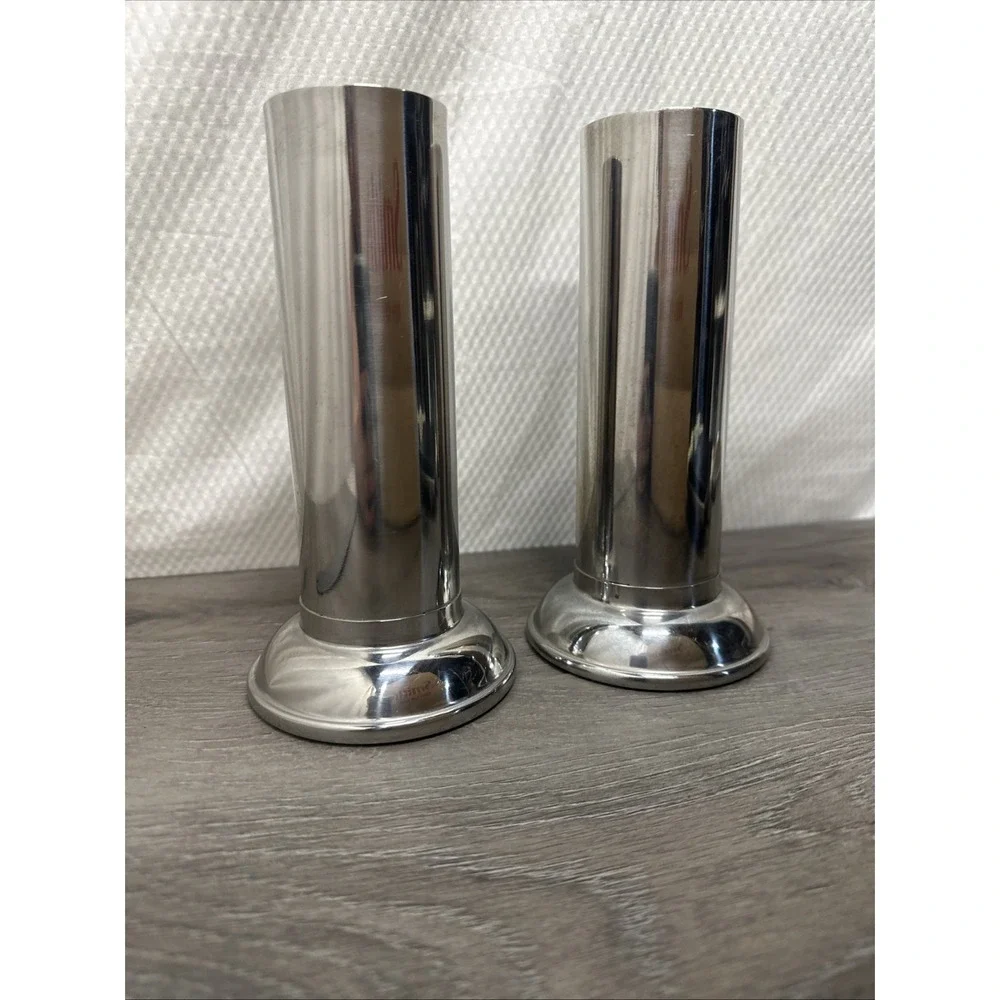 2 Vollrath Vintage Stainless Steel Medical Dental Surgical Instrument Holders‎